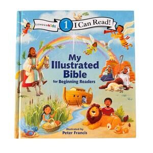 I Can Read My Illustrated Bible: For Beginning Readers Level 1 By Zondervan
